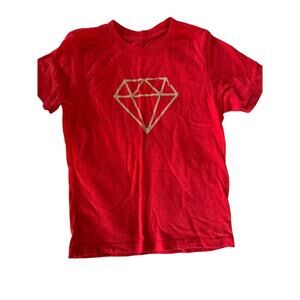 Wohven Red Diamond Shirt size small